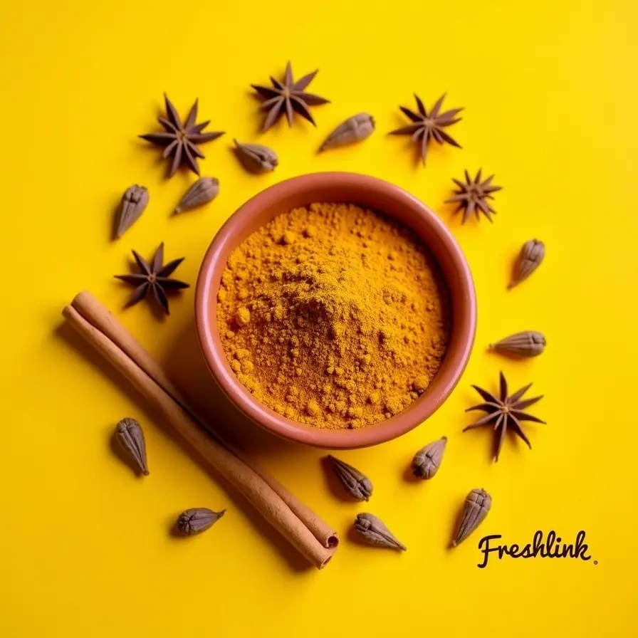 Flux_Dev_A_bowl_of_warm_golden_blended_Garam_Masala_powder_wit_1.webp